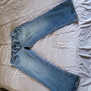 Men's Vintage Rue TwentyOne Jeans, Light Denim Blue,  Size 36 X 34